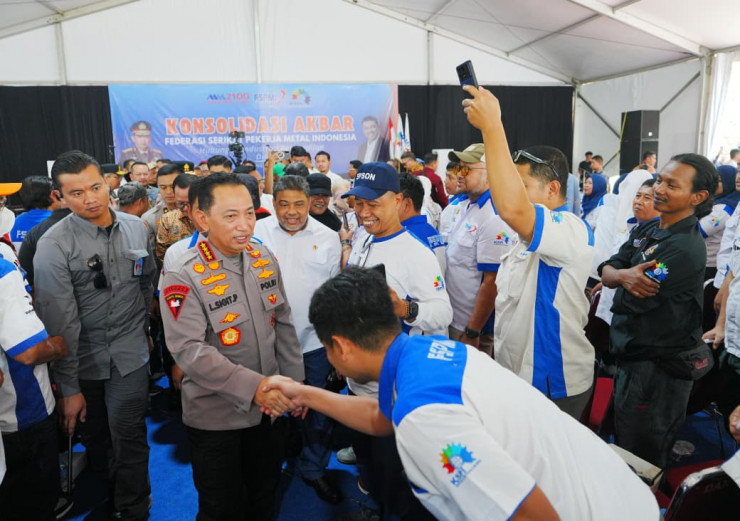 Kapolri Apresiasi Buruh dan Pengusaha Duduk Bersama Bahas RUU Ciptaker
