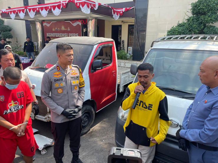 Polres Pasuruan Kota Berhasil Tangkap Komplotan Curanmor Spesialis Pickup di 7 TKP