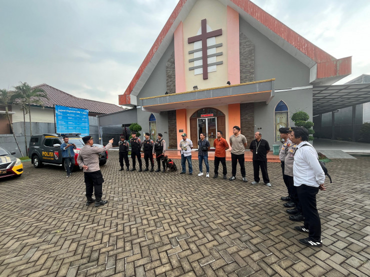 Polres Jember Tingkatkan Patroli dan Siagakan Personel, Amankan Rangkaian Ibadah Paskah