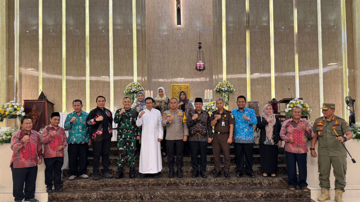 Pastikan Misa Natal 2024 di Sidoarjo Aman dan Kondusif