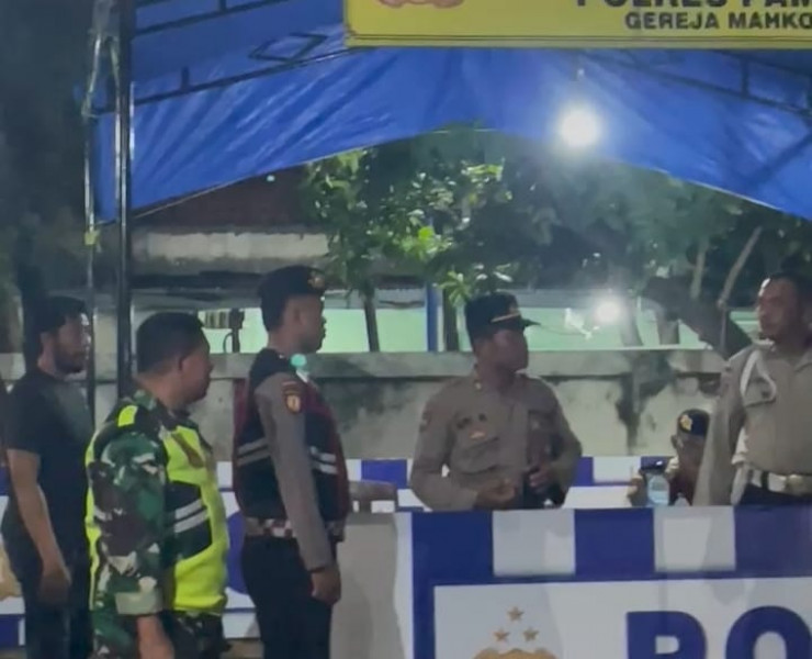 Sinergitas Polres Pamekasan Bersama TNI Tingkatkan Patroli Jelang Pergantian Tahun