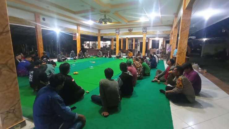 Perkuat Sinergi, Polsek Wonoayu Gelar Silaturahmi Bersama Pokdar Kamtibmas