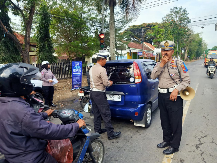 Operasi Zebra di Trenggalek Efektif Turunkan Angka Kecelakaan hingga 70 persen