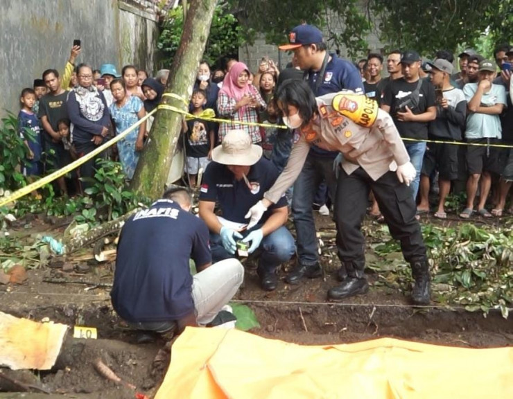 Polres Jember Berhasil Amankan Terduga Pembuang Bayi Dua Jam Setelah Ditemukan Jasad Terkubur di Pekarangan