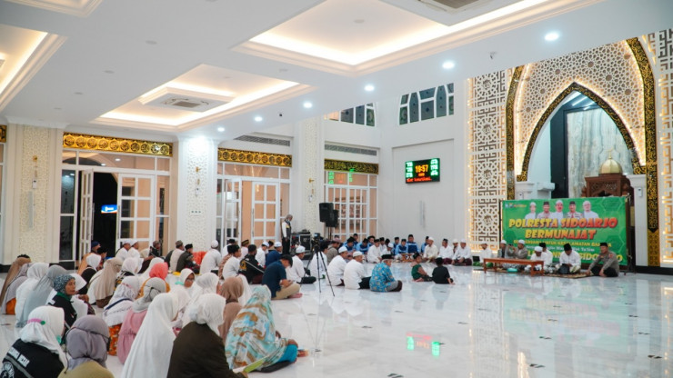 Polresta Sidoarjo Bermunajat untuk Keselamatan Bangsa