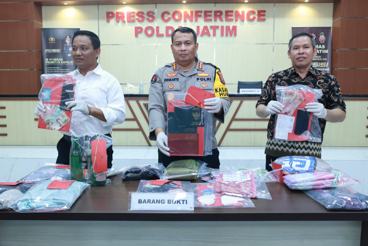 Polda Jatim Berhasil Ungkap Kasus TPPO Modus Panti Pijat