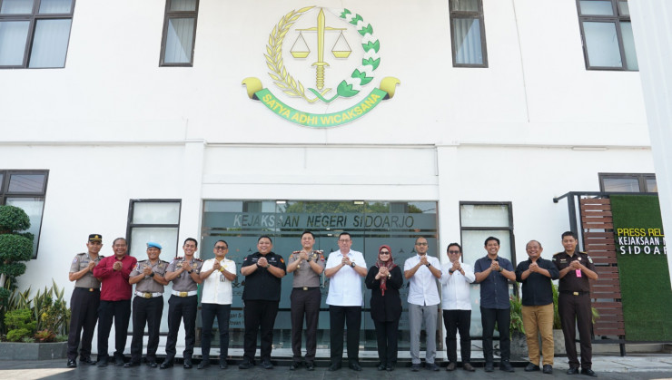 Kapolresta Sidoarjo Silaturahmi ke Kajari, Perkuat Sinergitas Penegakan Hukum