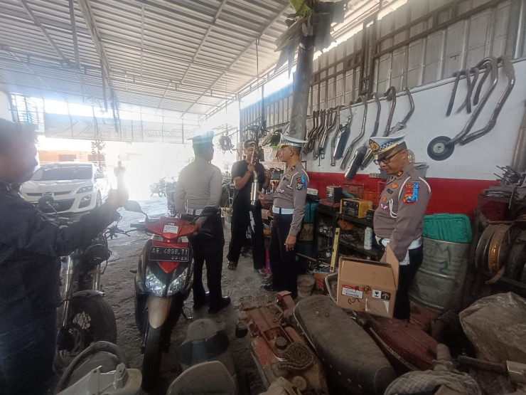 Sosialisasi Ops Patuh Semeru 2024, Polres Ponorogo Tegaskan Larangan Penggunaan Knalpot Tidak Sesuai Spectek