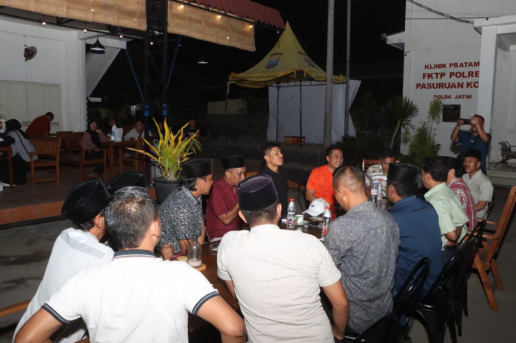 Jogo Jatim Polres Pasuruan Kota Gelar Sambung Rasa Bersama Paguyuban Kepala Desa