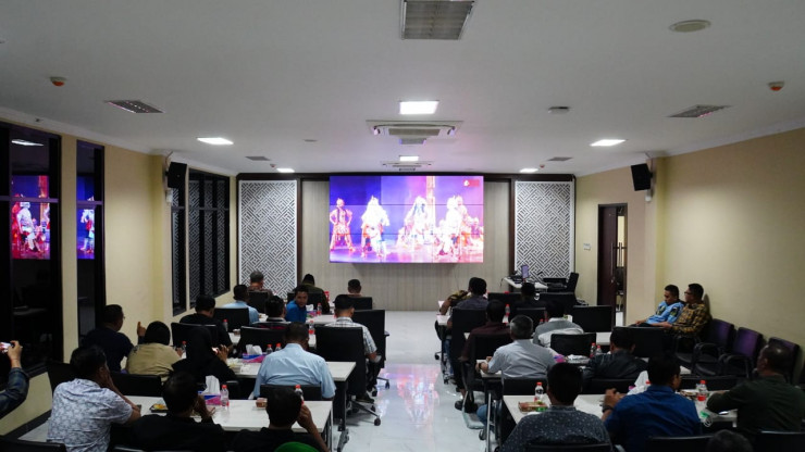 Polresta Sidoarjo Gelar Nobar Wayang Orang Pandowo Boyong