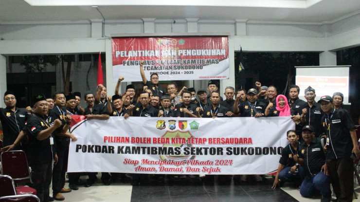 Peran Pokdar Kamtibmas Dukung Suksesnya Pilkada Kondusif