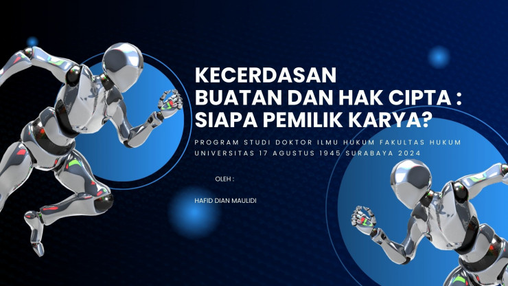 Kecerdasan Buatan dan Hak Cipta : Siapa Pemilik Karya ?