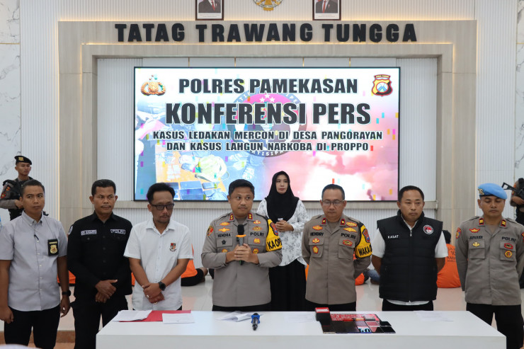 Polisi Amankan 8 Tersangka Kasus Pesta Kembang Api Berujung Maut di Pamekasan