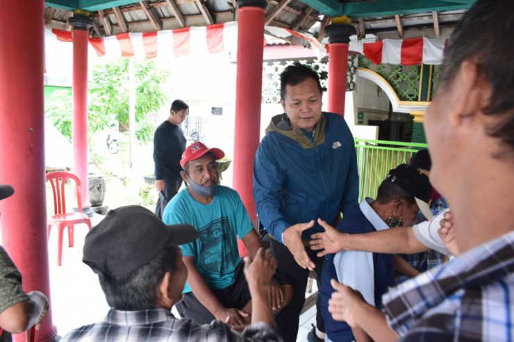 Patroli Kamtibmas Bersepeda, Kapolresta Sidoarjo Tatap Muka Respon Curhatan Warga