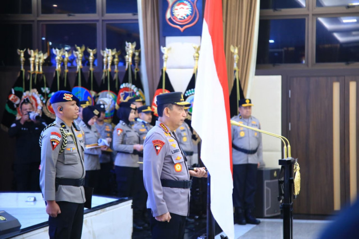 47 Perwira Tinggi Polri Naik Pangkat 1 Perwira Raih Bintang Tiga