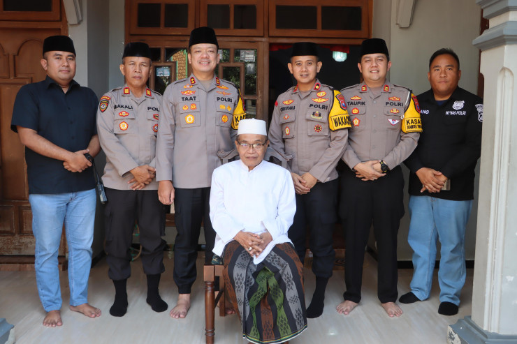 Cooling System Pilkada 2024, Kapolres  Tulungagung Silaturahmi ke Ponpes Al Hikmah Melathen