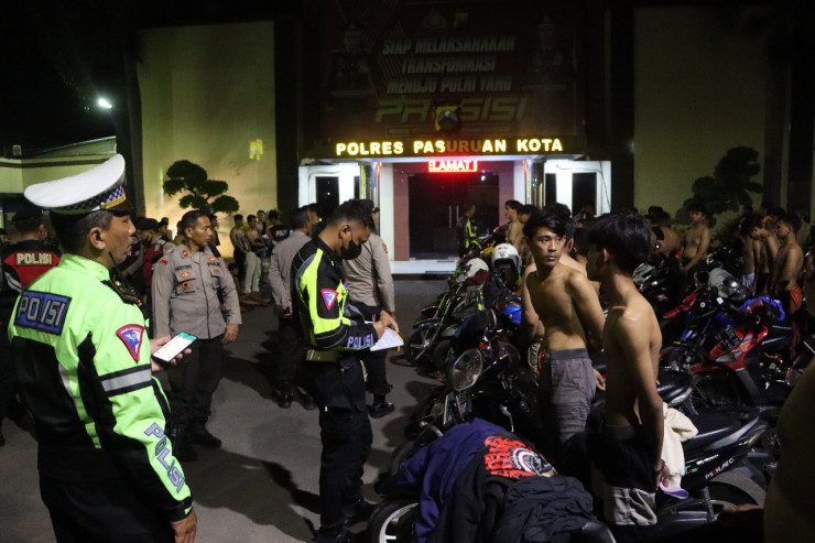 Polres Pasuruan Kota Tingkatkan Patroli, Cegah Balap Liar