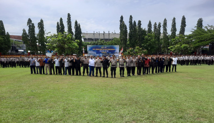 Libatkan Pam Swakarsa, Ditbinmas Polda Jatim Gelar Konsolidasi Satpam Jelang Nataru