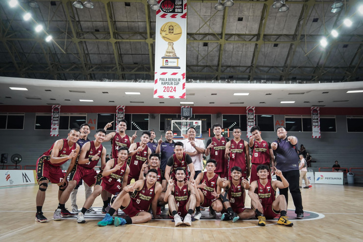 Tim Semeru Polda Jatim Jadi Runner Up Basketball Kapolri Cup 2024