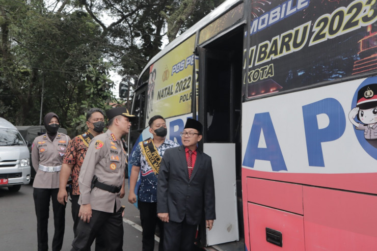Polresta Malang Kota Luncurkan Pos Pelayanan Mobile 'Arema Police' Selama Nataru
