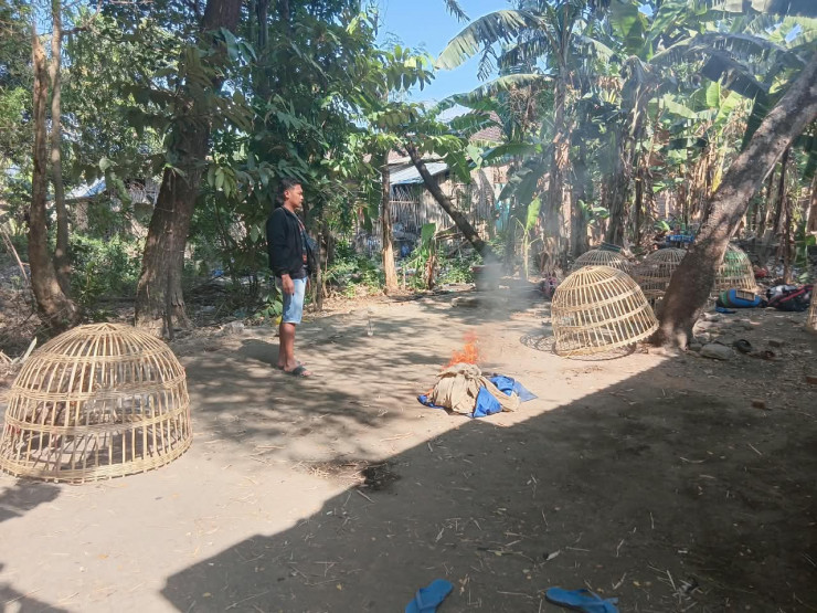 Respons Cepat Aduan Warga, Polres Nganjuk Bongkar Dua Lokasi Sabung Ayam