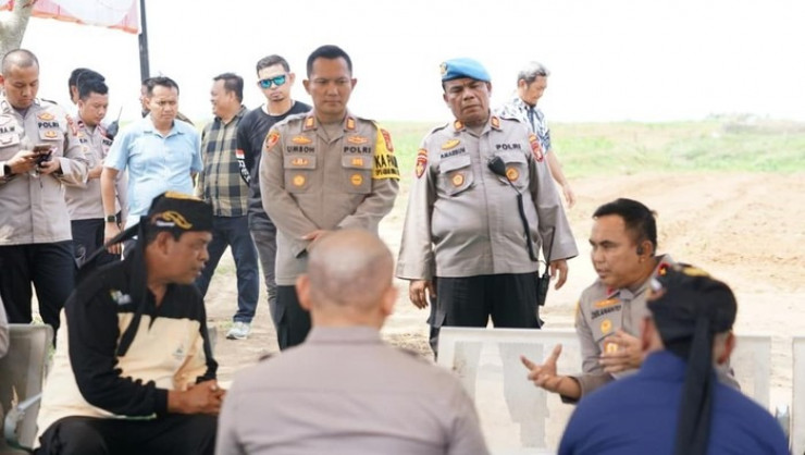 Wakapolda Metro Jaya Cek Ketahanan Pangan di Bekasi, Lahan 25 Hektare Siap Ditanami Jagung
