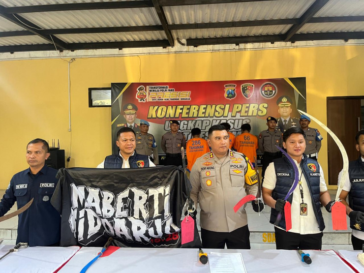 Bawa Sajam Hendak Tawuran, Tujuh Remaja Diamankan Polisi