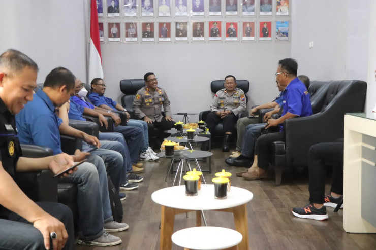 Audiensi Bersama PWI, Kapolres Trenggalek Ungkap Peran Penting Media