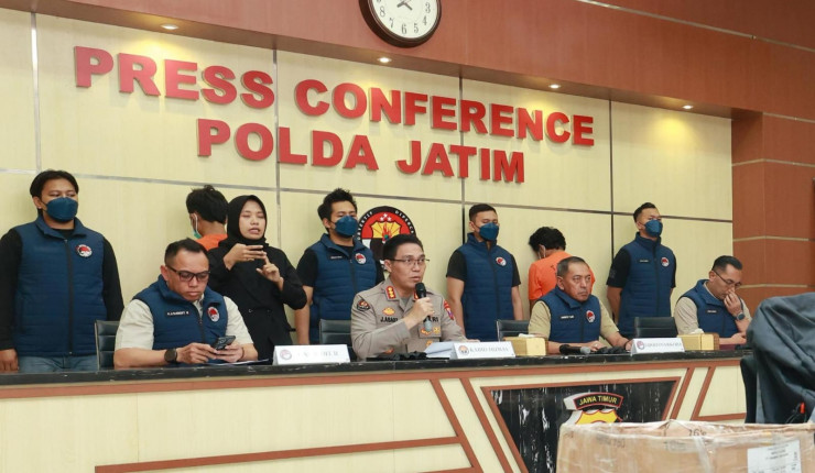 Berhasil Gagalkan Penyelundupan Sabu 21 Kg Jaringan Internasional, Polda Jatim Selamatkan 100 Ribu Jiwa