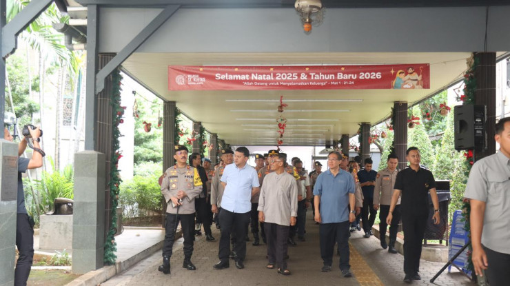 Pastikan Keamanan Nataru, Kakorsabhara Cek Kesiapan Personel di Gereja dan Objek Vital Jakarta