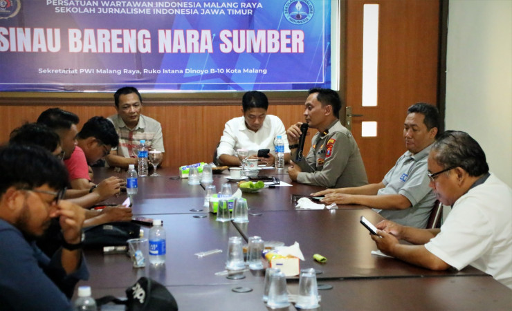 Polresta Malang Kota Gandeng PWI Malang Raya Siap Wujudkan Pilkada 2024 Damai